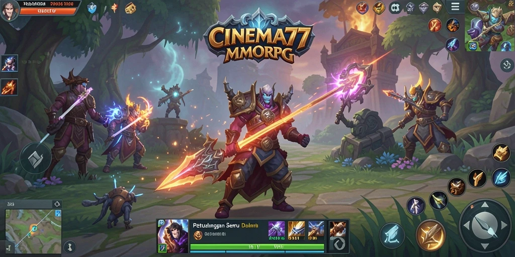 Gambaran gameplay seru di CINEMA77 yang menjanjikan petualangan tanpa batas.