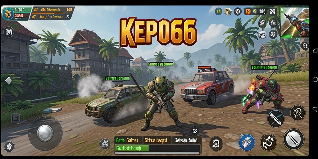 Tampilan permainan KEPO66 yang menarik dengan elemen strategi.