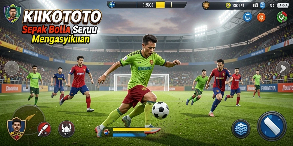 Tampilan gameplay KIKOTOTO yang menakjubkan dan mendetail.