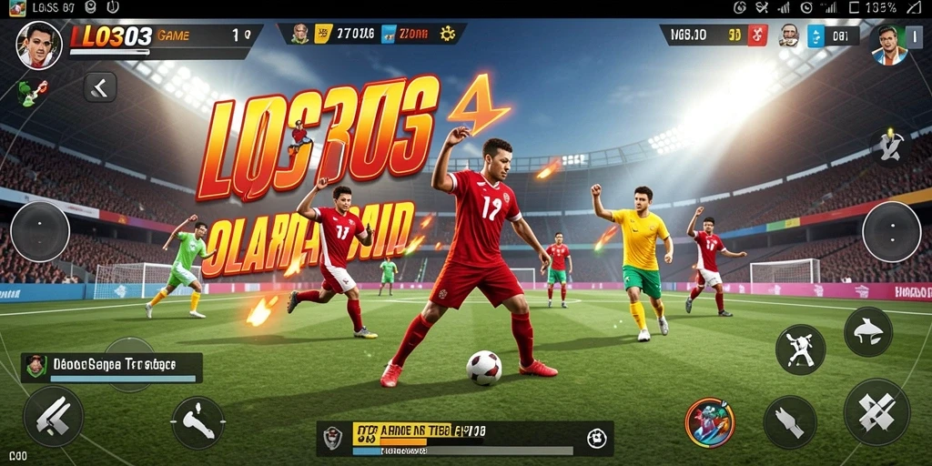 Tampilan gameplay menarik dari LOS303 yang penuh aksi olahraga.
