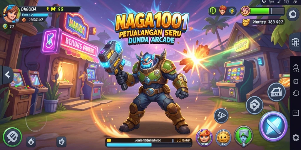 Screenshot gameplay NAGA1001 menunjukkan petualangan seru dalam dunia arcade.