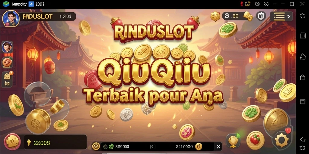 Tampilan menarik dari gameplay RINDUSLOT QiuQiu.